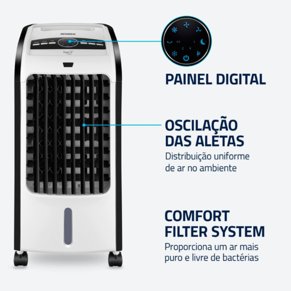 Climatizador Mondial Cl-03 220V - Branco - Imagem 4