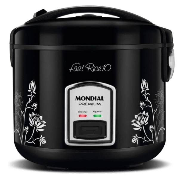 Panela Elétrica De Arroz Mondial Pe-44-10X Preta