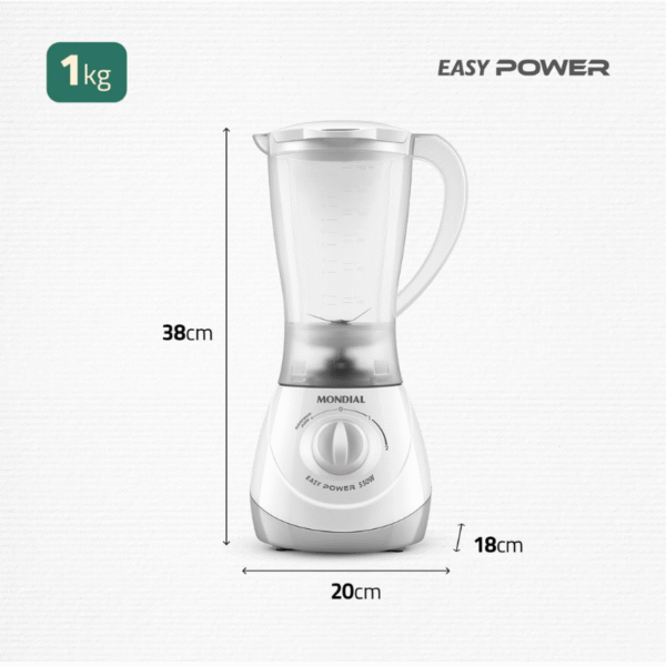 Liquidificador Mondial L-550-W 220V Branco - Imagem 6