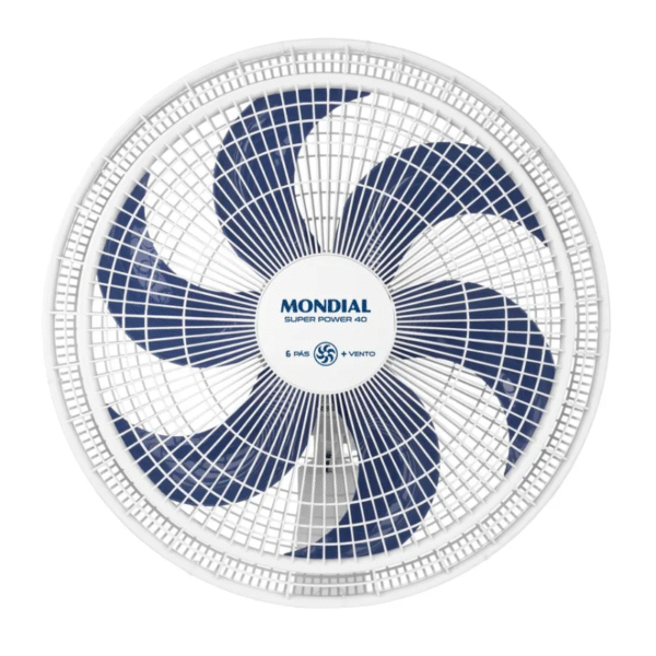 Ventilador Mondial 40Cm Vsp-40-W 220V Super Power Branco - Imagem 4