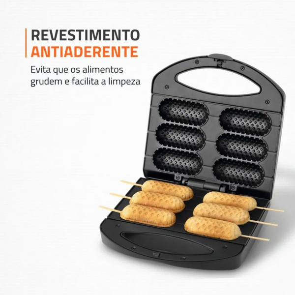 Crepeira Mondial Pratic Crepe & Hot Dog Cp-01 - Imagem 3