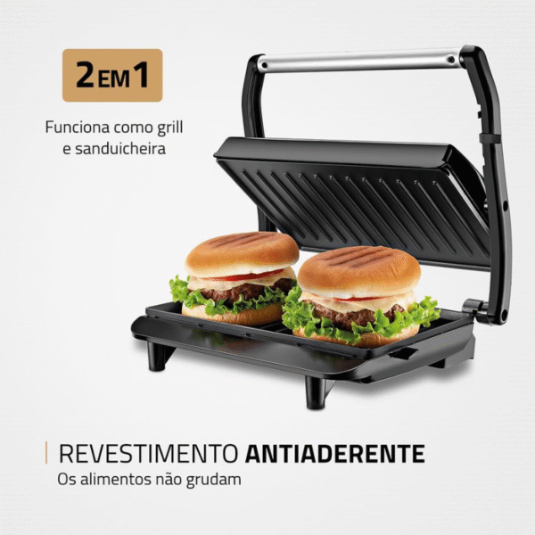 Sanduicheira Press Grill Master Press Pg-01 - Imagem 2