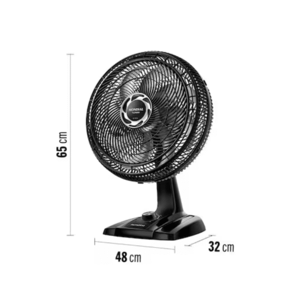 Ventilador Mondial 40Cm Vt-40-Nb 220V - Imagem 5