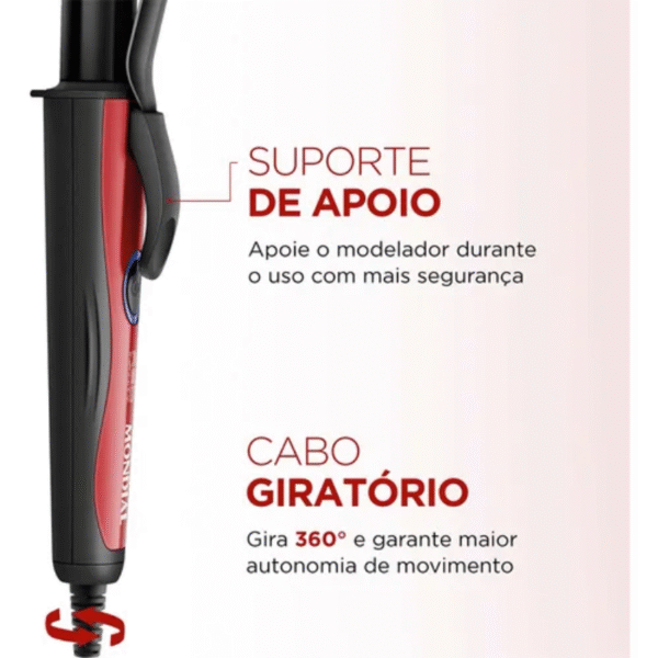 Modelador De Cachos Mondial Em-12 Bivolt - Imagem 5