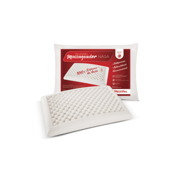 Travesseiro Reconflex Nasa Massageador - 50X70Cm