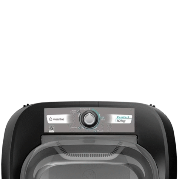 Lavadora De Roupas Wanke Comfort 10Kg Preta - Lwbe100T - Imagem 3