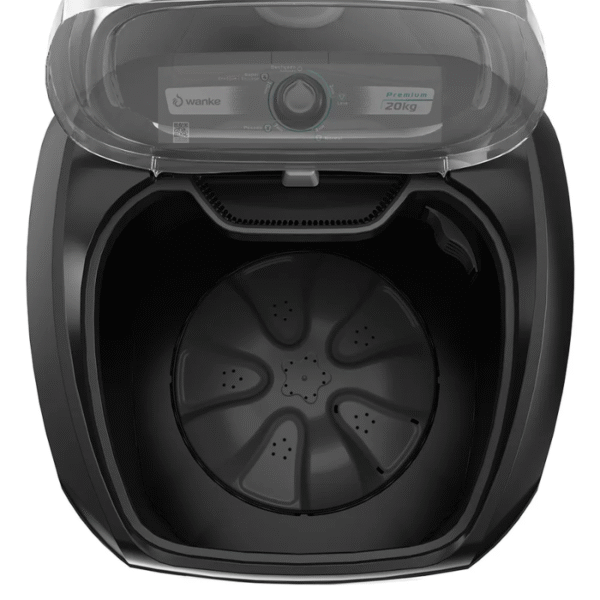 Lavadora De Roupas Wanke Premium 20Kg Preta - Lwbe201T - Imagem 2