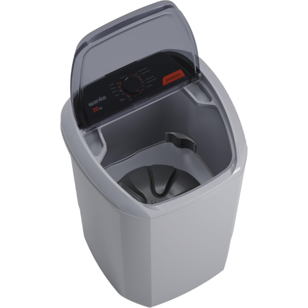 Lavadora De Roupas Wanke Premium 20Kg Cinza - Lwbe201T - Imagem 2