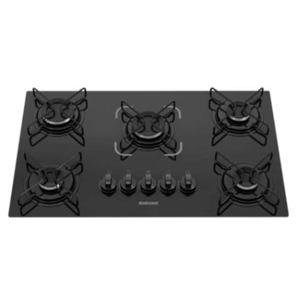 Cooktop Itatiaia Essencial 5 Bocas 127/220V - Preto - Imagem 2