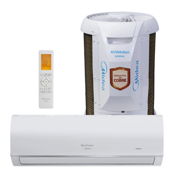 Ar - Condicionado Springer Midea Airvolution 9000 Btus Inverter Connect - Unidade Interna Evaporadora 220V - Imagem 3