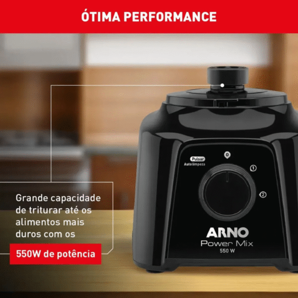 Liquidificador Arno Lq10 - Preto - Imagem 3