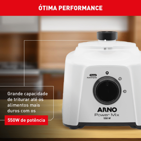 Liquidificador Arno Lq12 - Branco - Imagem 3