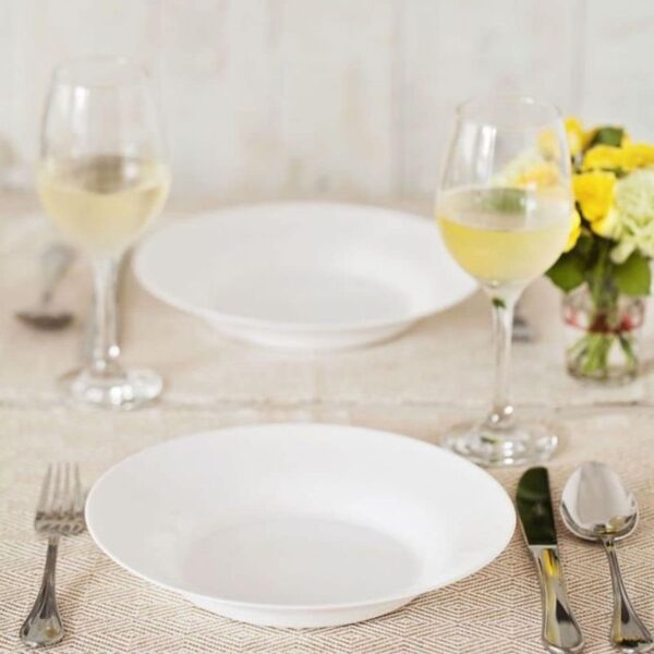 Jogo De Pratos Fundos Menu Opaline 6Pc - Imagem 3