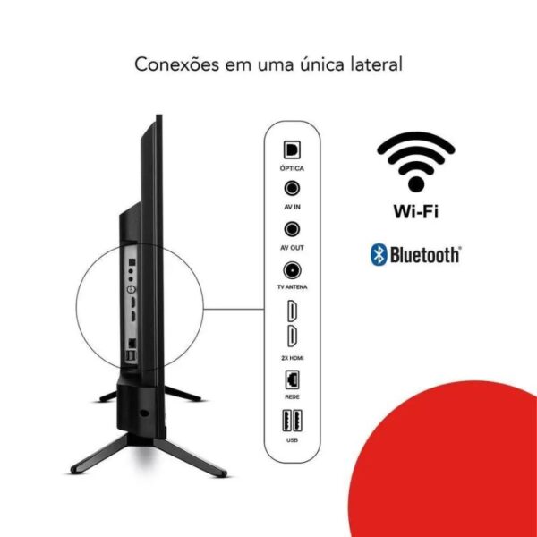 Tv Aiwa 32 Polegadas Android - Borda Infinita Aws-Tv-32-Bl-02-A Bivolt - Imagem 2
