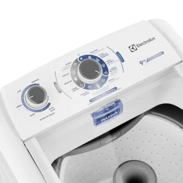 Máquina De Lavar Electrolux Roupa 9Kg Led09 Branco - Imagem 3