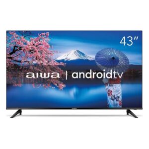 Tv Aiwa 43 Polegadas Android - Borda Infinita Aws-Tv-43-Bl-02-A Bivolt