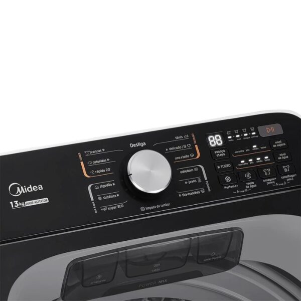 Máquina De Lavar Midea Wave Agitator 13 Kg Ma512W130A/Wkbr05 - Branca - Imagem 3