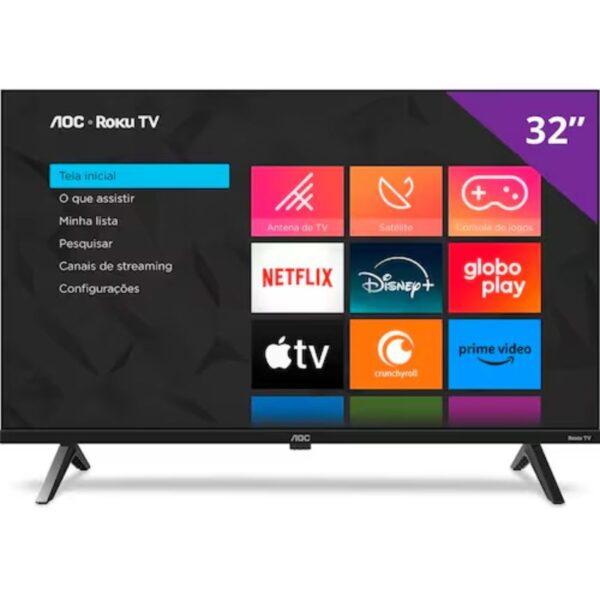 Tv Aoc 32S5045 Roku Smart Led Hd - 32P - Imagem 7