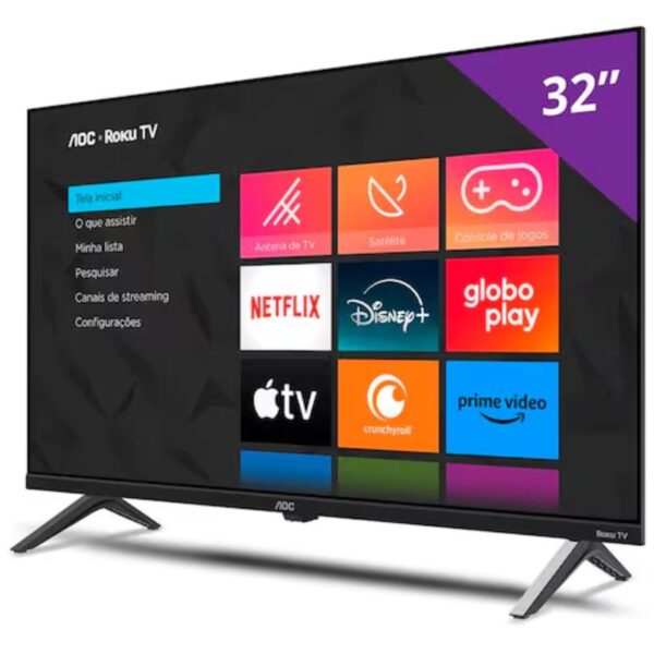 Tv Aoc 32S5045 Roku Smart Led Hd - 32P - Imagem 6