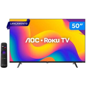Tv Aoc 50U7045/78 Roku Led 4K - 50P