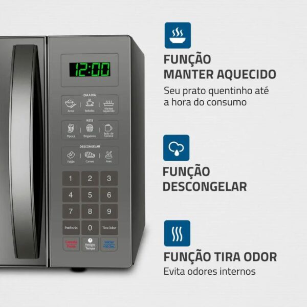 Micro-Ondas Mondial 34L Mo-02-34-E - Imagem 3