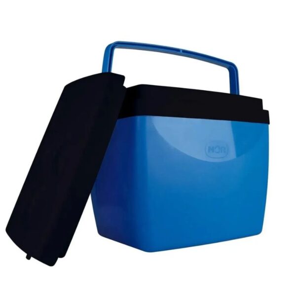 Caixa Termica Mor 34 Litros - Azul Com Preto - Imagem 2