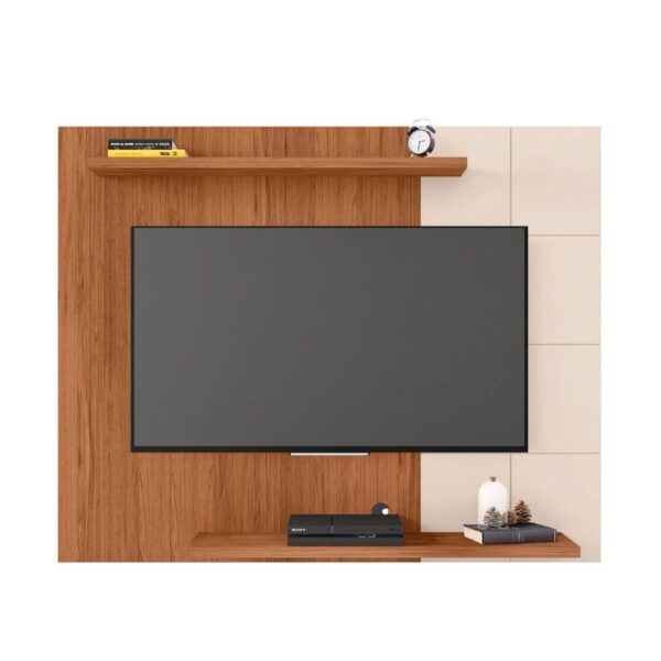 Painel Caemmun Cross - Freijo/Off White - Imagem 2