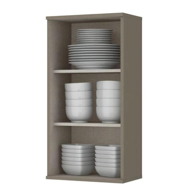 Cozinha Henn Connect C81 Aéreo 1 Porta 40X83Cm Duna/Cristal - Imagem 2