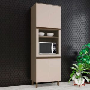 Cozinha Henn Connect C70 Torre Quente 1 Forno 71,5Cm Duna/Cristal