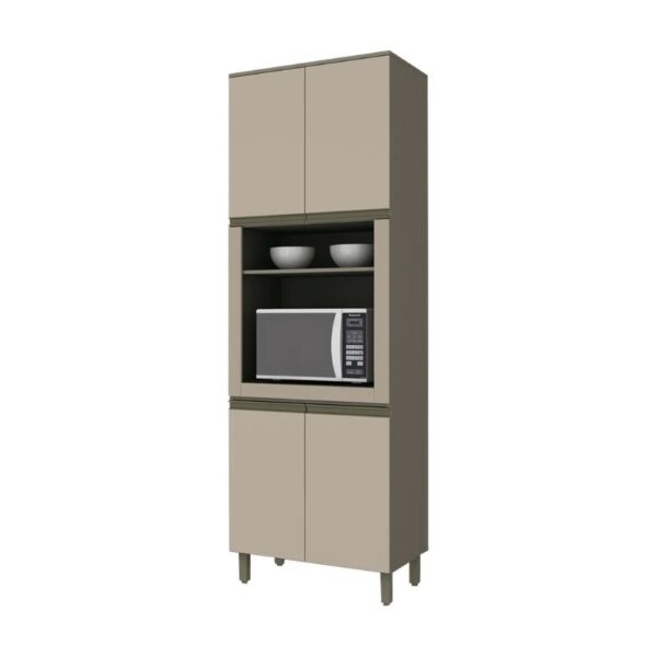 Cozinha Henn Connect C70 Torre Quente 1 Forno 71,5Cm Duna/Cristal - Imagem 4