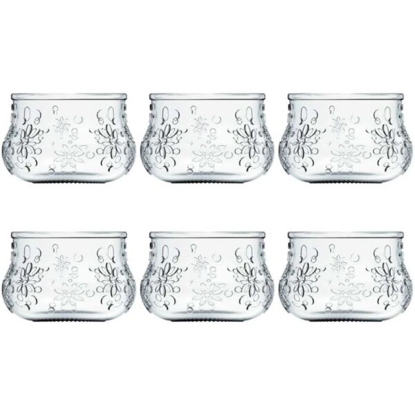 Jogo De Tigelas Nadir Sobremesa Nature 6Pcs - J1220201776231