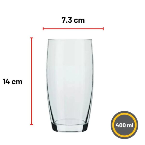 Jogo De Copos Nadir Oca 400Ml - 76290200771876 - Imagem 3