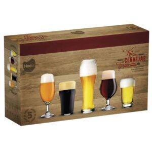 Jogo De Copos Nadir Cervejas Especiais 5Pc - 08510201080137